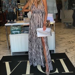VICI Zebra Print Dress